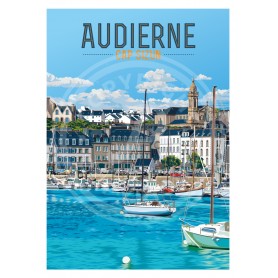 Affiche Audierne - 30x40 cm