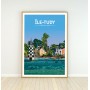 Affiche Île Tudy - 50x70 cm