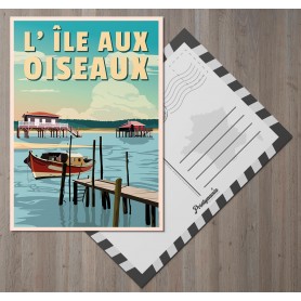 Cartes Postales Île aux Oiseaux