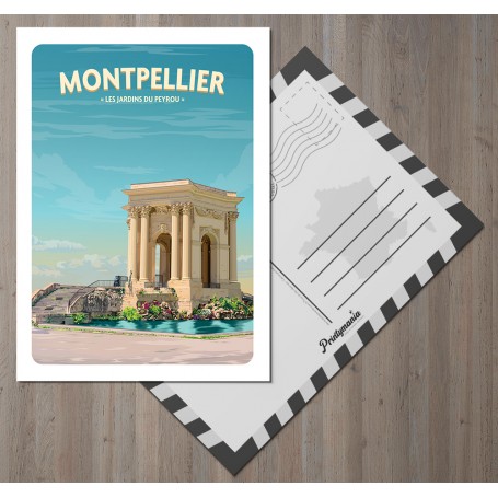 Cartes Postales Montpellier - Le Peyrou