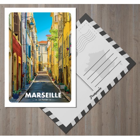 Cartes Postales Marseille - Le Panier