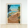 Affiche du Lac de Maubuisson - 30x40 cm