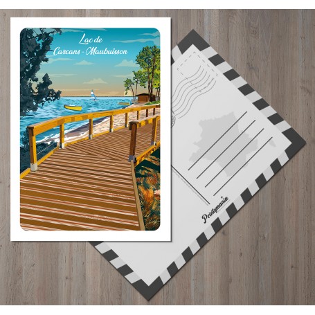 Cartes Postales Lac de Maubuisson
