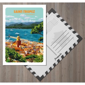 Carte Postale de Saint-Tropez