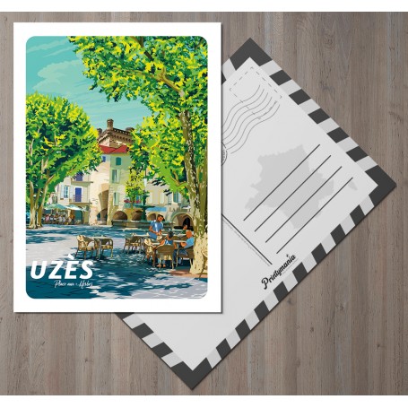 Carte Postale de Uzès
