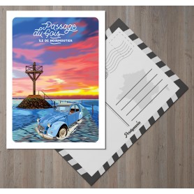 Carte Postale Passage du Gois