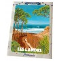 Affiche des Landes - 30x40 cm