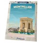 Affiche de Montpellier - Le Peyrou - 30x40 cm