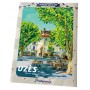 Affiche de Uzès - 30x40 cm