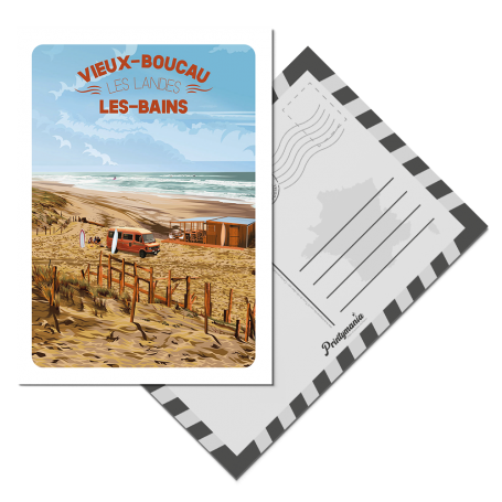 Cartes de Vieux-Boucau-les-Bains