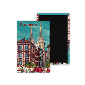 Magnet de Bayonne en fête Magnet de Bayonne en fête