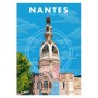 Affiche de Nantes - La tour LU - 30x40 cm
