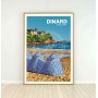 Affiche de Dinard - Plage de l'écluse - 30x40 cm
