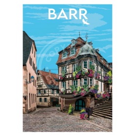 Affiche de Barr - 30x40 cm Affiche de Barr - 30x40 cm
