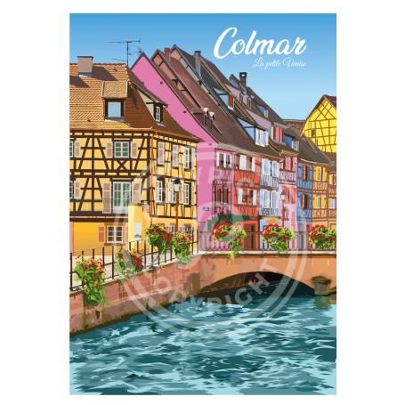 Affiche de Colmar - 50x70 cm