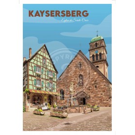 Affiche de Kaysersberg - 50x70 cm
