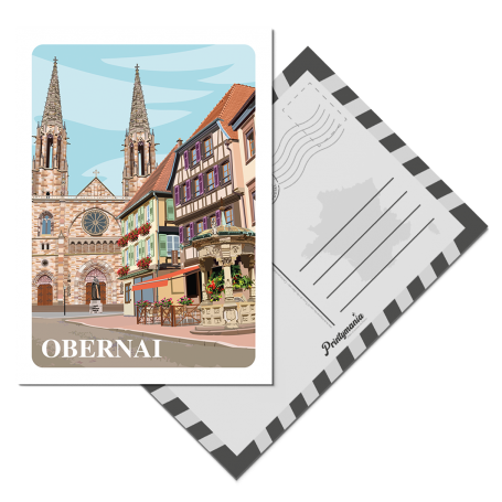 Carte Postale de Obernai