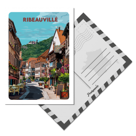 Carte Postale de Ribeauvillé