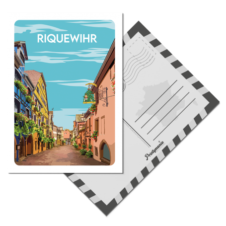 Carte Postale de Riquewihr