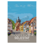 Affiche de Sélestat - 50x70 cm