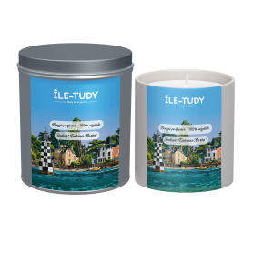 Bougie parfumée de l'île Tudy