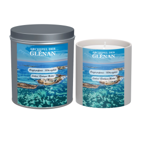Bougie parfumée de l'archipel des Glénan