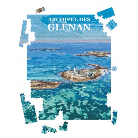 Puzzle de l'archipel des Glénan