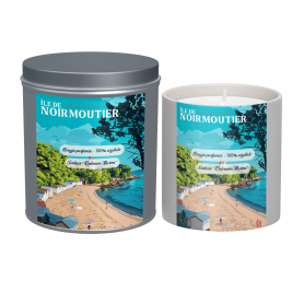 Bougie parfumée de l'île de Noirmoutier