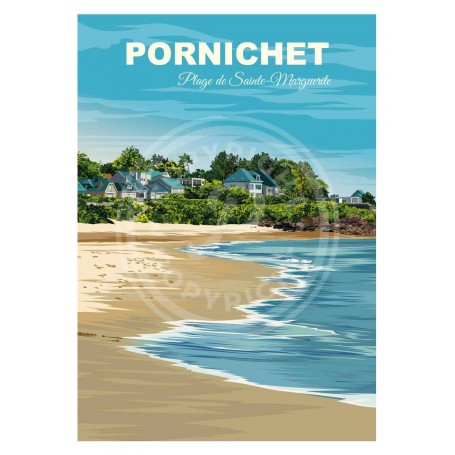 Affiche de Pornichet - 50x70 cm
