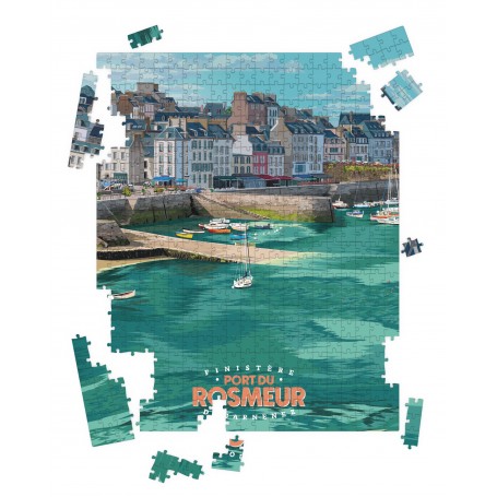 Puzzle du port du Rosmeur - Douarnenez