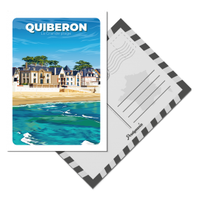 Carte Postale de la ville de Quiberon