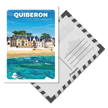 Carte Postale de la ville de Quiberon