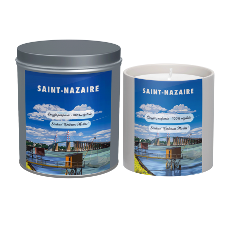 Bougie parfumée de Saint-Nazaire