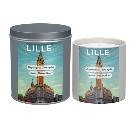 Bougie parfumée de Lille