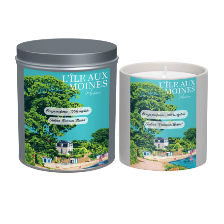 Bougie parfumée de l'île aux Moines