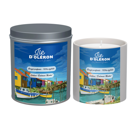 Bougie parfumée de l'île d'Oléron