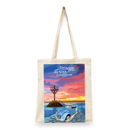 Tote bag du Passage du Gois - Noirmoutier