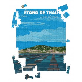 Puzzle de l'étang de Thau