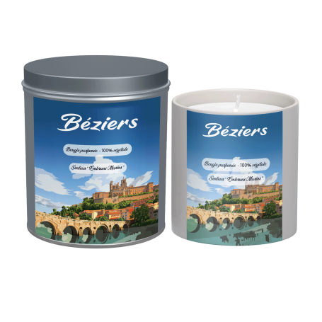 Bougie parfumée de Béziers