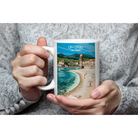 Mug de Collioure - Plage St Vincent