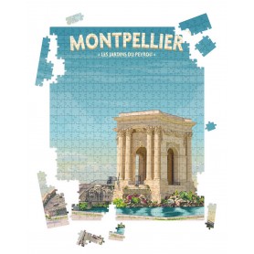 Puzzle de Montpellier - Peyrou