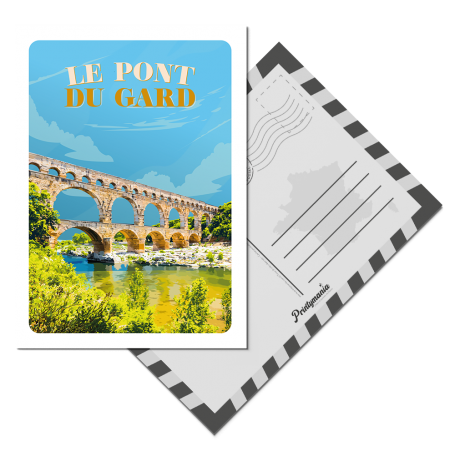 Carte Postale du Pont du Gard