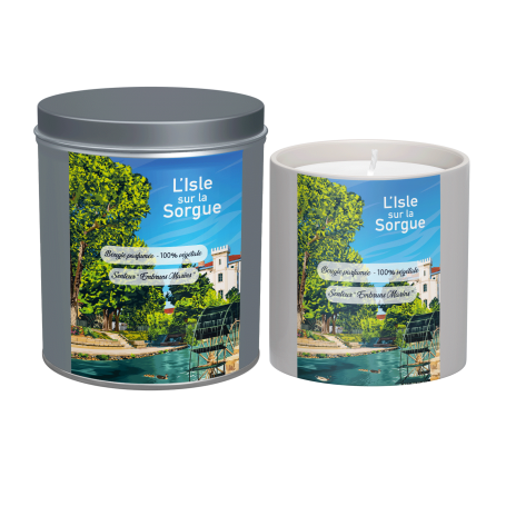 Bougie parfumée de l'Isle sur la Sorgue/Roue