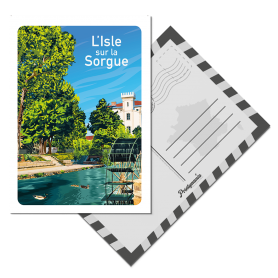 Cartes Postales Isle sur la Sorgue/Roue