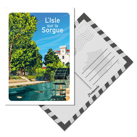 Cartes Postales Isle sur la Sorgue/Roue