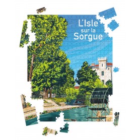 Puzzle de l'Isle sur la Sorgue/Roue
