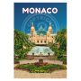 Affiche Monaco - 50x70 cm