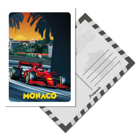 Cartes Postales de Monaco Grand Prix