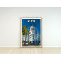 Affiche de Nice Le Negresco - 30x40 cm