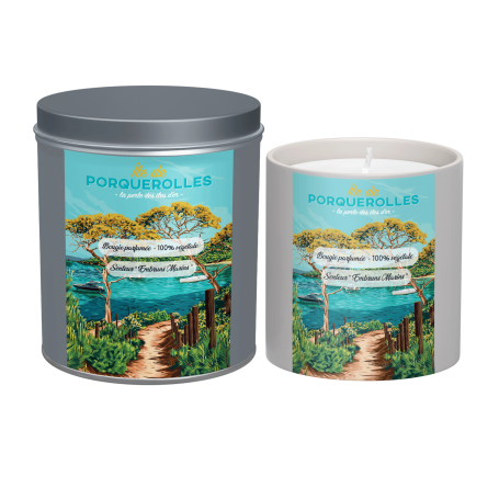 Bougie parfumée de Porquerolles